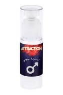 LUBRICANT WITH PHEROMONES ATTRACTION FOR HIM 50 ML Attraction LUBRICANT WITH PHEROMONES ATTRACTION FOR HIM 50 ML Attraction