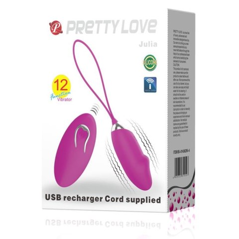 PRETTY LOVE -JULIA, 12 vibration functions Wireless remote control Pretty Love PRETTY LOVE -JULIA, 12 vibration functions Wireless remote control Pretty Love