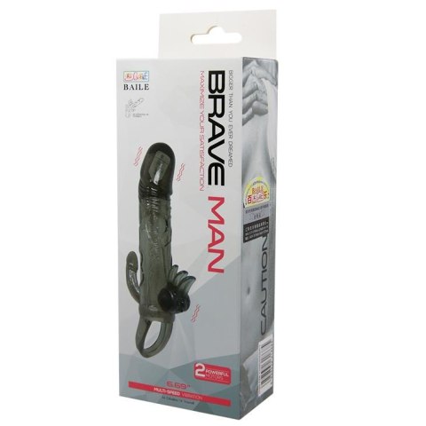 BAILE - BRAVE MAN SMOKE 6,69""MULTI-SPEED vibration Baile BAILE - BRAVE MAN SMOKE 6,69""MULTI-SPEED vibration Baile