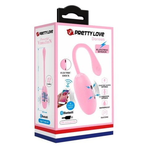 PRETTY LOVE - DOREEN 3 Electric Shock / 12 Vibrations USB, APP Pretty Love PRETTY LOVE - DOREEN 3 Electric Shock / 12 Vibrations USB, APP Pretty Love