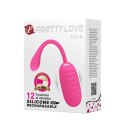 PRETTY LOVE - KIRK EGG Pink 12 function vibrations Pretty Love PRETTY LOVE - KIRK EGG Pink 12 function vibrations Pretty Love