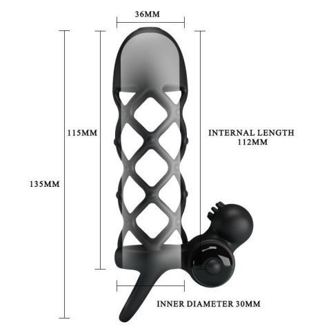 PRETTY LOVE -PENIS SLEEVE I, 10 vibration functions Pretty Love PRETTY LOVE -PENIS SLEEVE I, 10 vibration functions Pretty Love