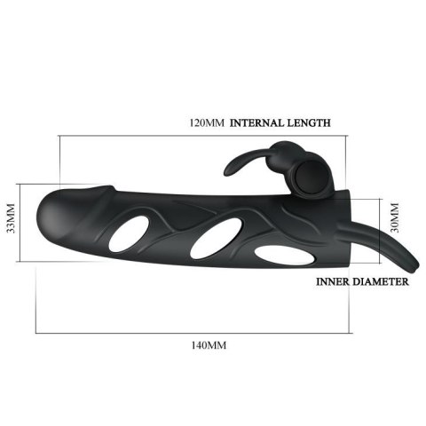 PRETTY LOVE - PENIS SLEEVE WITH BALL STRAP vibration Pretty Love PRETTY LOVE - PENIS SLEEVE WITH BALL STRAP vibration Pretty Love