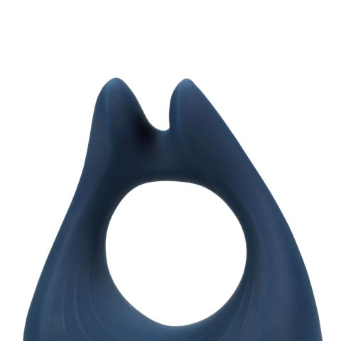 Pointed Vibrating Cock Ring - Baltic Blue Loveline Pointed Vibrating Cock Ring - Baltic Blue Loveline