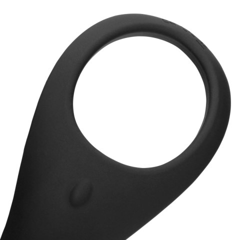 Pointed Vibrating Cock Ring - Licorice Black Loveline Pointed Vibrating Cock Ring - Licorice Black Loveline