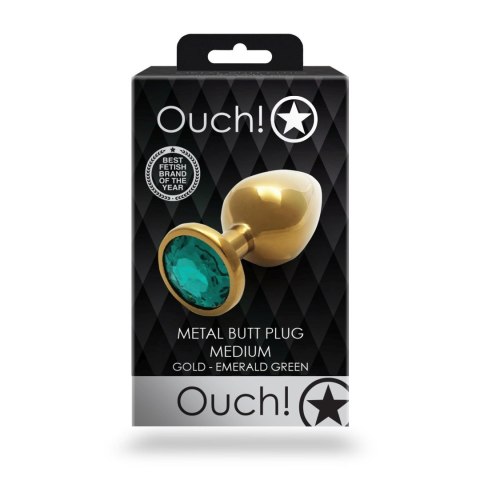 Round Gem Butt Plug - Medium Ouch! Round Gem Butt Plug - Medium Ouch!