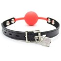 Ball Gag + Block (rosso) Toyz4lovers Ball Gag + Block (rosso) Toyz4lovers