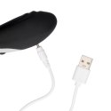 Bent Vibrating Prostate Massager with Remote Control - Black Ouch!