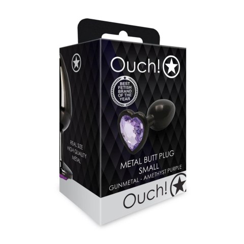 Heart Gem Butt Plug - Small Ouch! Heart Gem Butt Plug - Small Ouch!