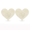 Lace Heart and Flower Nipple Pasties (2 Pack) Lovetoy Lace Heart and Flower Nipple Pasties (2 Pack) Lovetoy