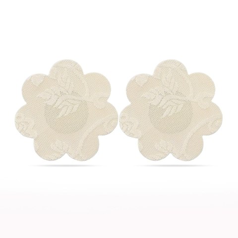 Lace Heart and Flower Nipple Pasties (2 Pack) Lovetoy Lace Heart and Flower Nipple Pasties (2 Pack) Lovetoy
