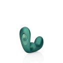 Pointed Vibrating Prostate Massager with Remote Control - Metallic Green Ouch! Pointed Vibrating Prostate Massager with Remote Control - Metallic Green Ouch!
