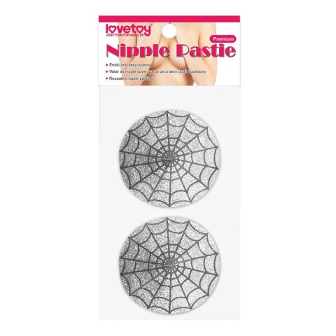 Reusable Spider Glittering Sexy Nipple Pasties Lovetoy Reusable Spider Glittering Sexy Nipple Pasties Lovetoy