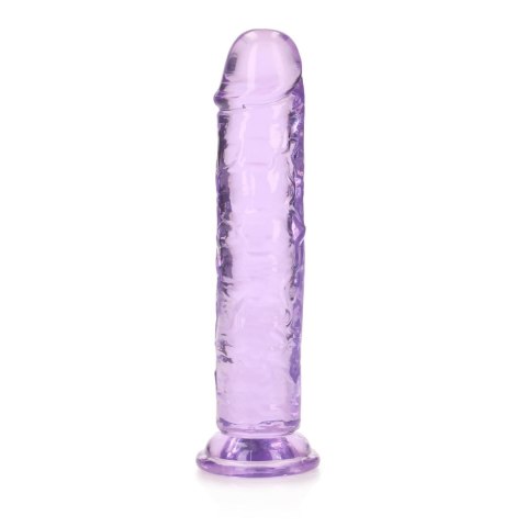 Straight Realistic Dildo with Suction Cup - 7'' / 18 RealRock Straight Realistic Dildo with Suction Cup - 7'' / 18 RealRock