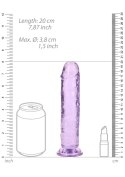 Straight Realistic Dildo with Suction Cup - 7'' / 18 RealRock Straight Realistic Dildo with Suction Cup - 7'' / 18 RealRock
