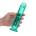 Straight Realistic Dildo with Suction Cup - 7'' / 18 RealRock Straight Realistic Dildo with Suction Cup - 7'' / 18 RealRock