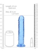 Straight Realistic Dildo with Suction Cup - 8'' / 20 RealRock Straight Realistic Dildo with Suction Cup - 8'' / 20 RealRock