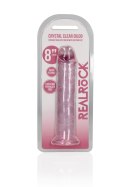 Straight Realistic Dildo with Suction Cup - 8'' / 20 RealRock