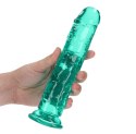 Straight Realistic Dildo with Suction Cup - 8'' / 20 RealRock Straight Realistic Dildo with Suction Cup - 8'' / 20 RealRock