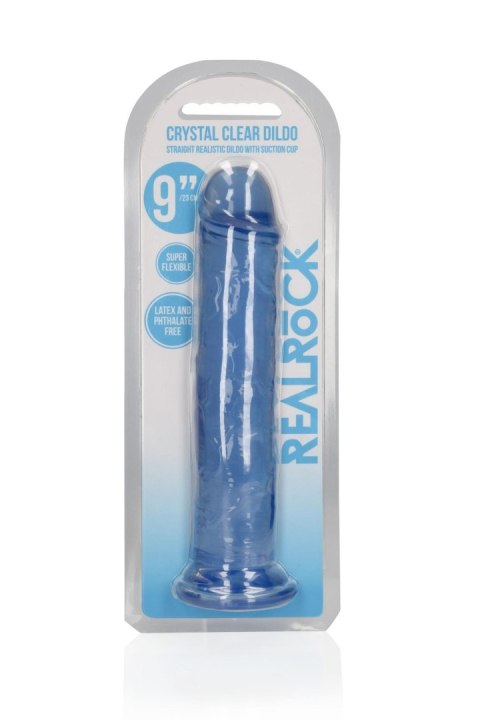 Straight Realistic Dildo with Suction Cup - 9'' / 23 RealRock Straight Realistic Dildo with Suction Cup - 9'' / 23 RealRock