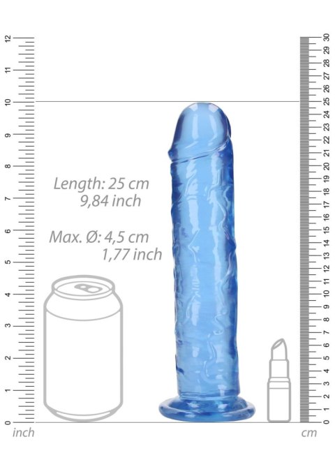 Straight Realistic Dildo with Suction Cup - 9'' / 23 RealRock Straight Realistic Dildo with Suction Cup - 9'' / 23 RealRock