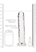 Straight Realistic Dildo with Suction Cup - 9'' / 23 RealRock