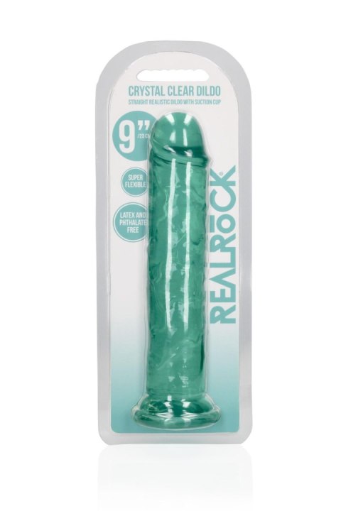 Straight Realistic Dildo with Suction Cup - 9'' / 23 RealRock Straight Realistic Dildo with Suction Cup - 9'' / 23 RealRock