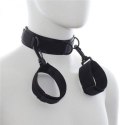Wiązania-Costrittivo Easy Cuffs Collar Arms Restraint black Toyz4lovers Wiązania-Costrittivo Easy Cuffs Collar Arms Restraint black Toyz4lovers