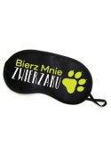 Maska-Opaska na oczy """"BIERZ MNIE ZWIERZAKU"""" Grammi Maska-Opaska na oczy """"BIERZ MNIE ZWIERZAKU"""" Grammi
