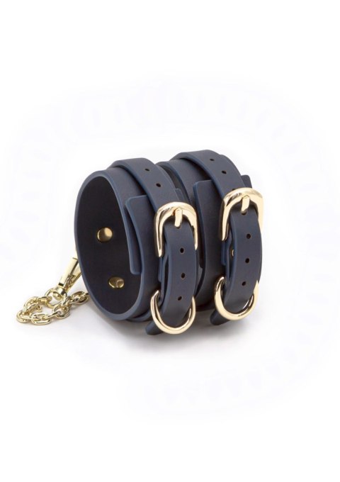 Bondage Couture Ankle Cuff Blue NS Novelties Bondage Couture Ankle Cuff Blue NS Novelties