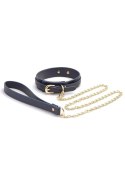 Bondage Couture Collar & Leash Blue NS Novelties Bondage Couture Collar & Leash Blue NS Novelties