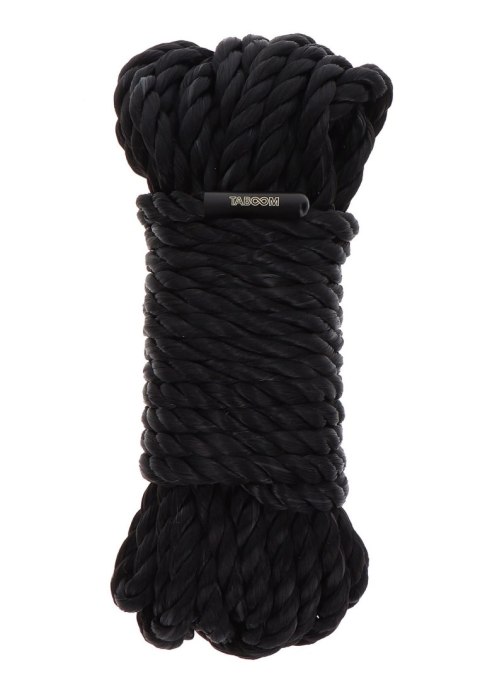 Bondage Rope 10 meter 7 mm Black Taboom Bondage Rope 10 meter 7 mm Black Taboom