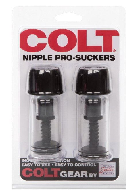 COLT Nipple Pro-Suckers Black CalExotics COLT Nipple Pro-Suckers Black CalExotics