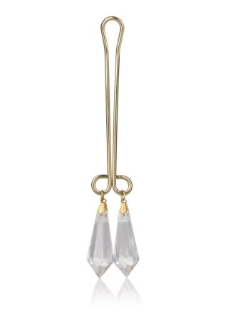 Crystal Clitoral Jewelry Transparent CalExotics