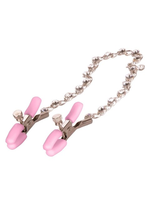 Crystal Nipple Teasers Metal CalExotics Crystal Nipple Teasers Metal CalExotics