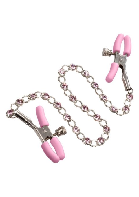 Crystal Nipple Teasers Metal CalExotics Crystal Nipple Teasers Metal CalExotics