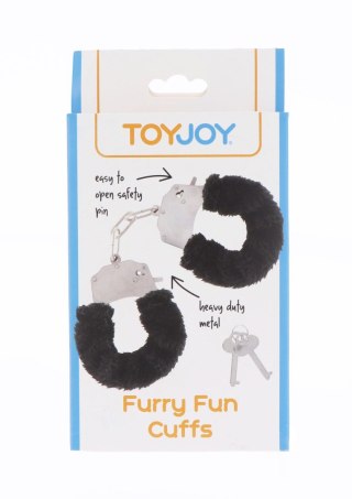 Furry Fun Cuffs Black TOYJOY