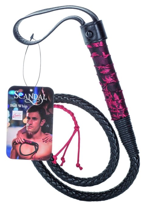 Scandal Bull Whip Black CalExotics Scandal Bull Whip Black CalExotics