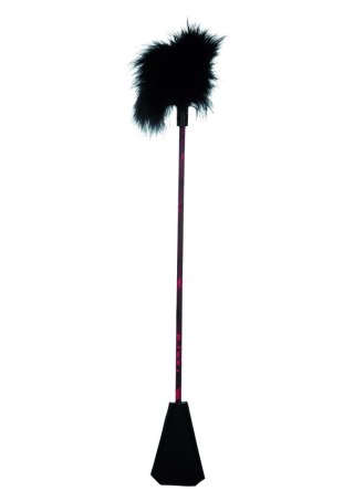 Scandal Feather Crop Black CalExotics