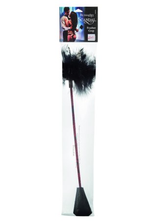 Scandal Feather Crop Black CalExotics