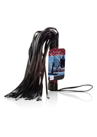 Scandal Flogger With Tag Black CalExotics