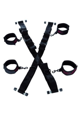 Scandal Over The Door Cross Black CalExotics