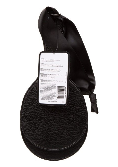 Scandal Round Double Paddle Black CalExotics Scandal Round Double Paddle Black CalExotics