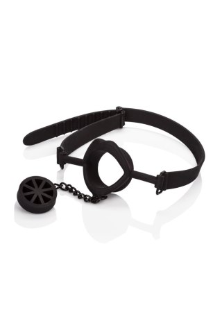 Scandal Silicone Stopper Gag Black CalExotics