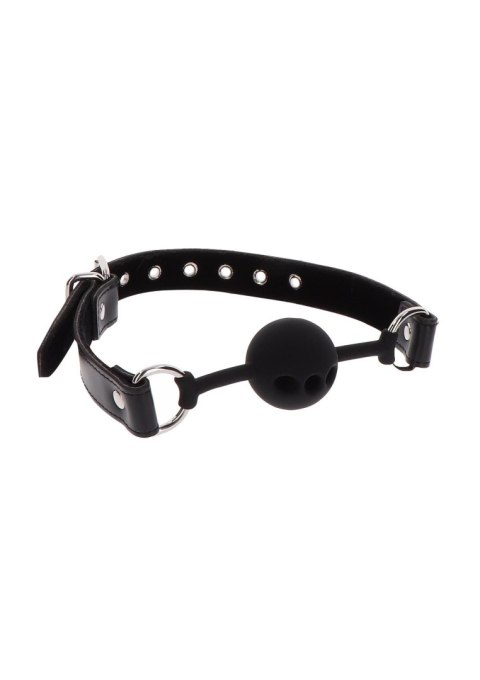 Silicone Ball Gag Black Taboom Silicone Ball Gag Black Taboom