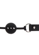 Silicone Ball Gag Black Taboom Silicone Ball Gag Black Taboom