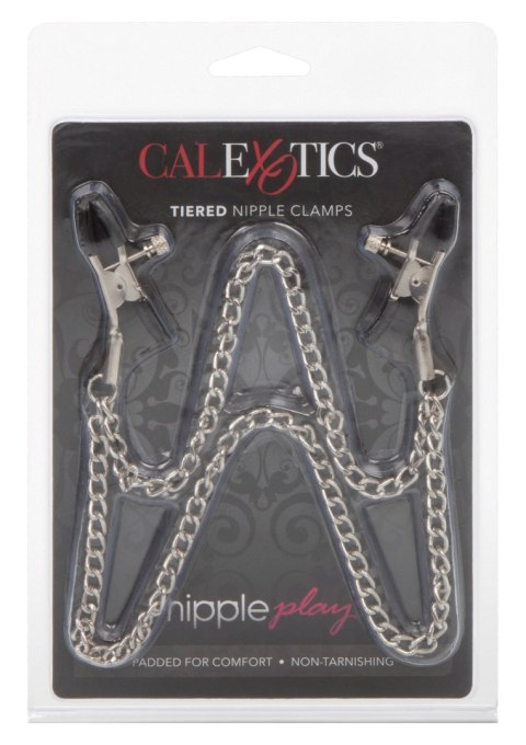 Tiered Nipple Clamps Metal CalExotics Tiered Nipple Clamps Metal CalExotics
