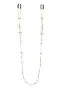Tweezers Pearl & Deluxe Chain Gold Taboom Tweezers Pearl & Deluxe Chain Gold Taboom