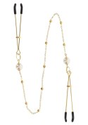Tweezers Pearl & Deluxe Chain Gold Taboom Tweezers Pearl & Deluxe Chain Gold Taboom