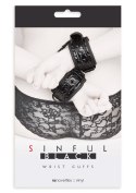 Wrist Cuffs Black NS Novelties Wrist Cuffs Black NS Novelties